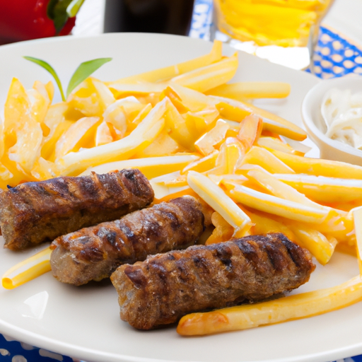 ćevapi sa pommesom